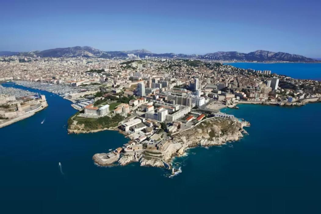 Terrasse Vue Mer & Quartier Historique Vieux Port Marseille Exterior photo